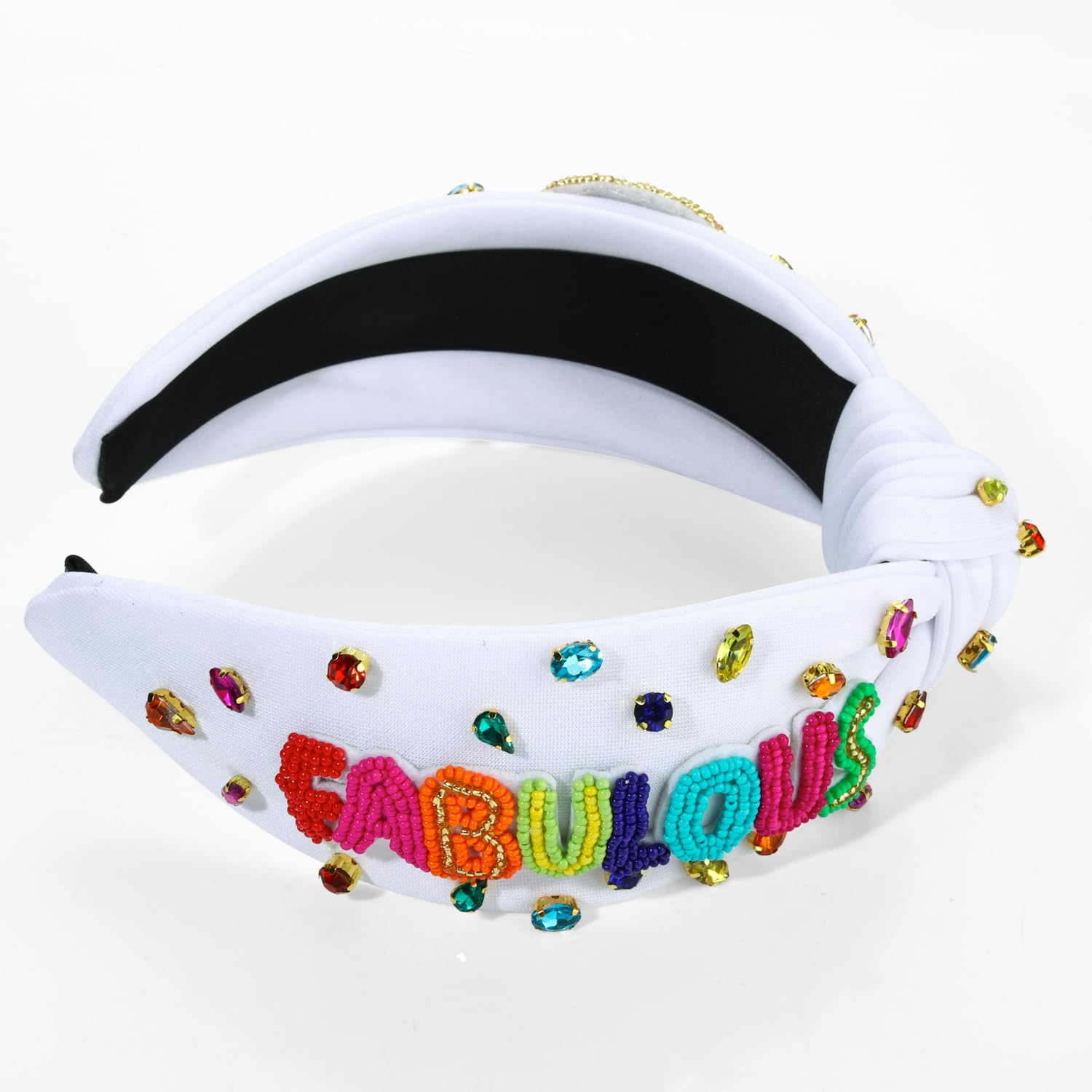 Amazon.com: boderier FABULOUS 40 Birthday Headband for Women  display picture 3