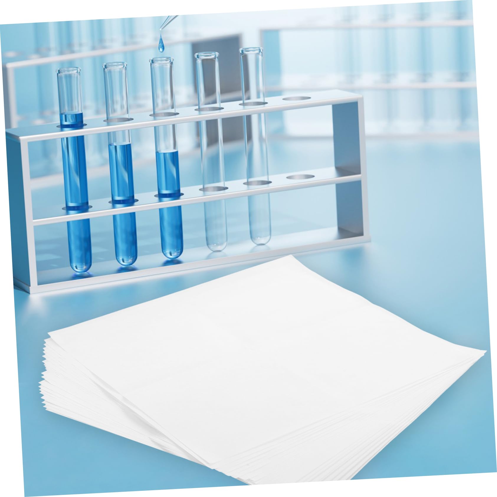 Alipis 20 Pezzi Di Carta Da Filtro Qualitativa Per Esperimenti Di Laboratorio, Carta Da Filtro Assorbente Per Uso Scientifico E Chimico, 60 Cm