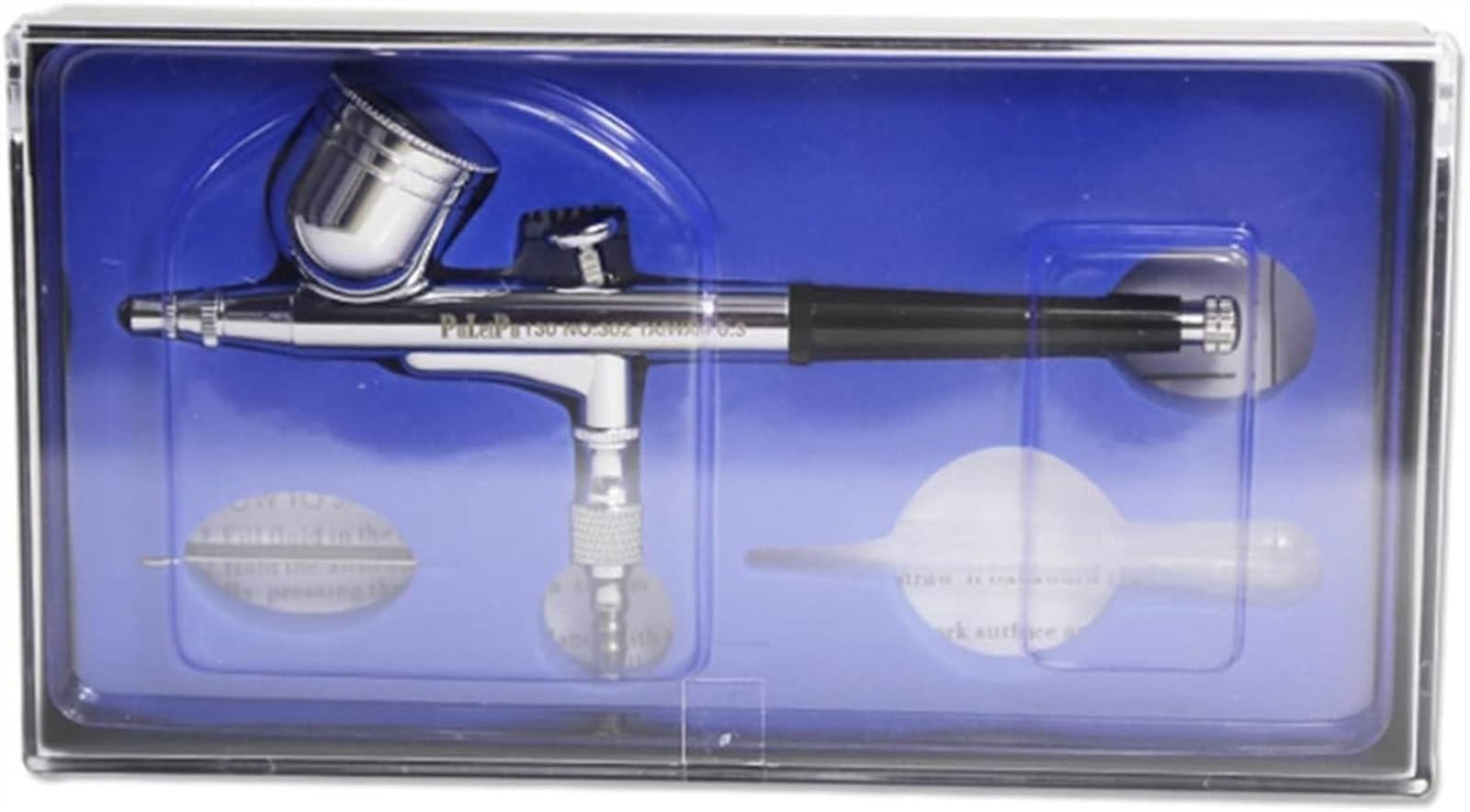 Sand Blaster 0.2/0.3/0.5mm zasilanie grawitacyjne Dual Action aerograf aerograf farba w sprayu zestaw pistoletów tatuaż narzędzie do paznokci zestaw długopisów Beauty