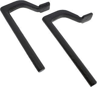 DCT Bench Holdfast Woodworking Tools – 8in Bench Holdfast Clamps Woodworking Bench Holddown Clamps, 2 Pack