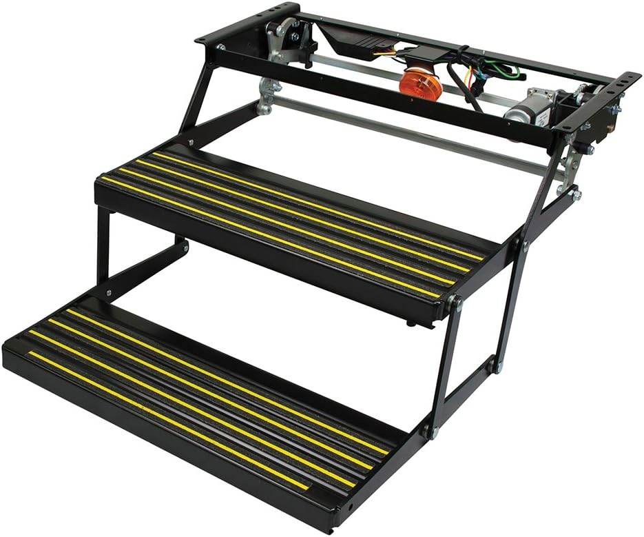 Kwikee Revolution Double Electric RV Steps for 5th Wheel