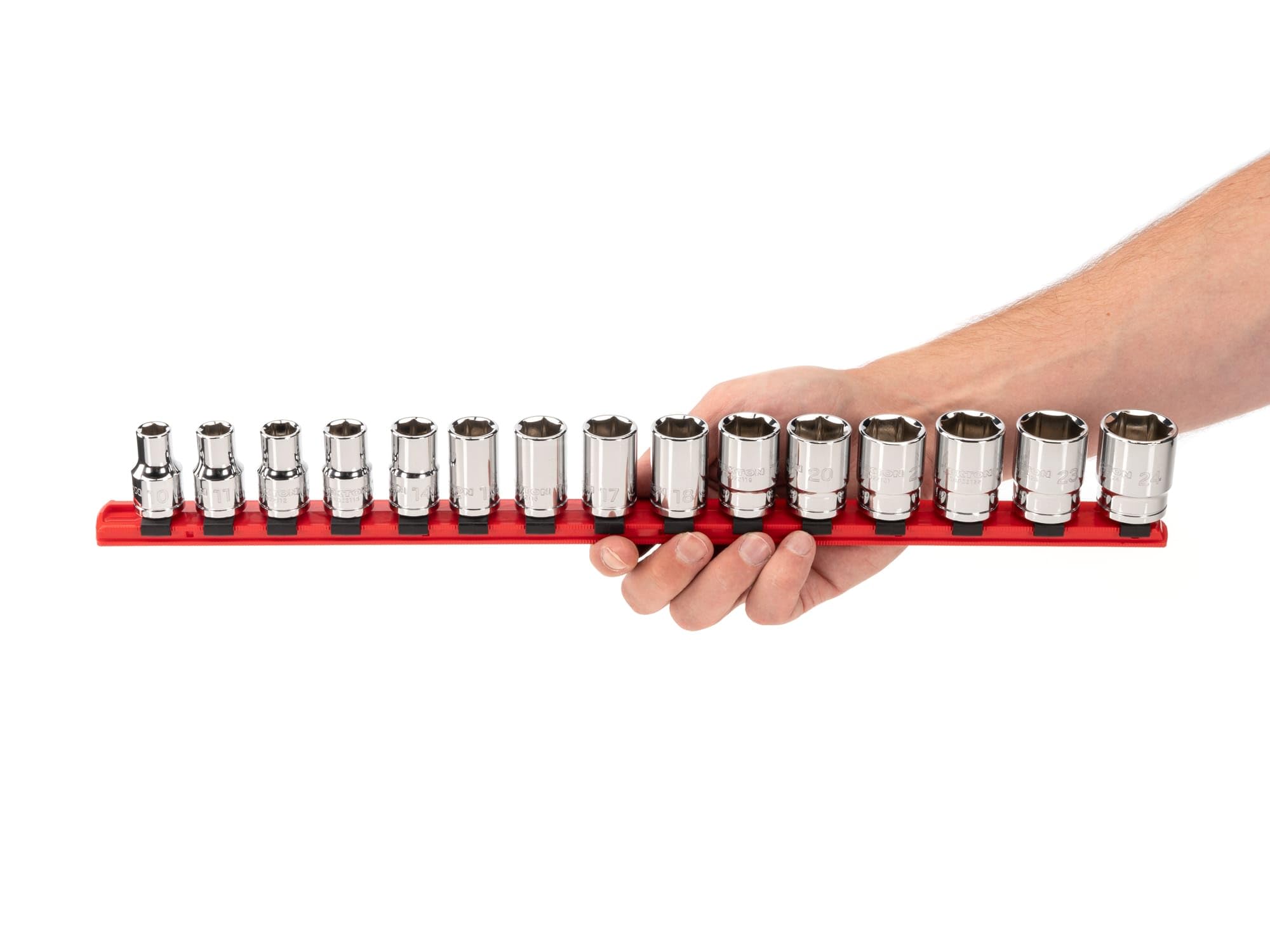 TEKTON SHD92102 6-punktowy zestaw nasadek nasadowych, 15-częściowy (10-24 mm)