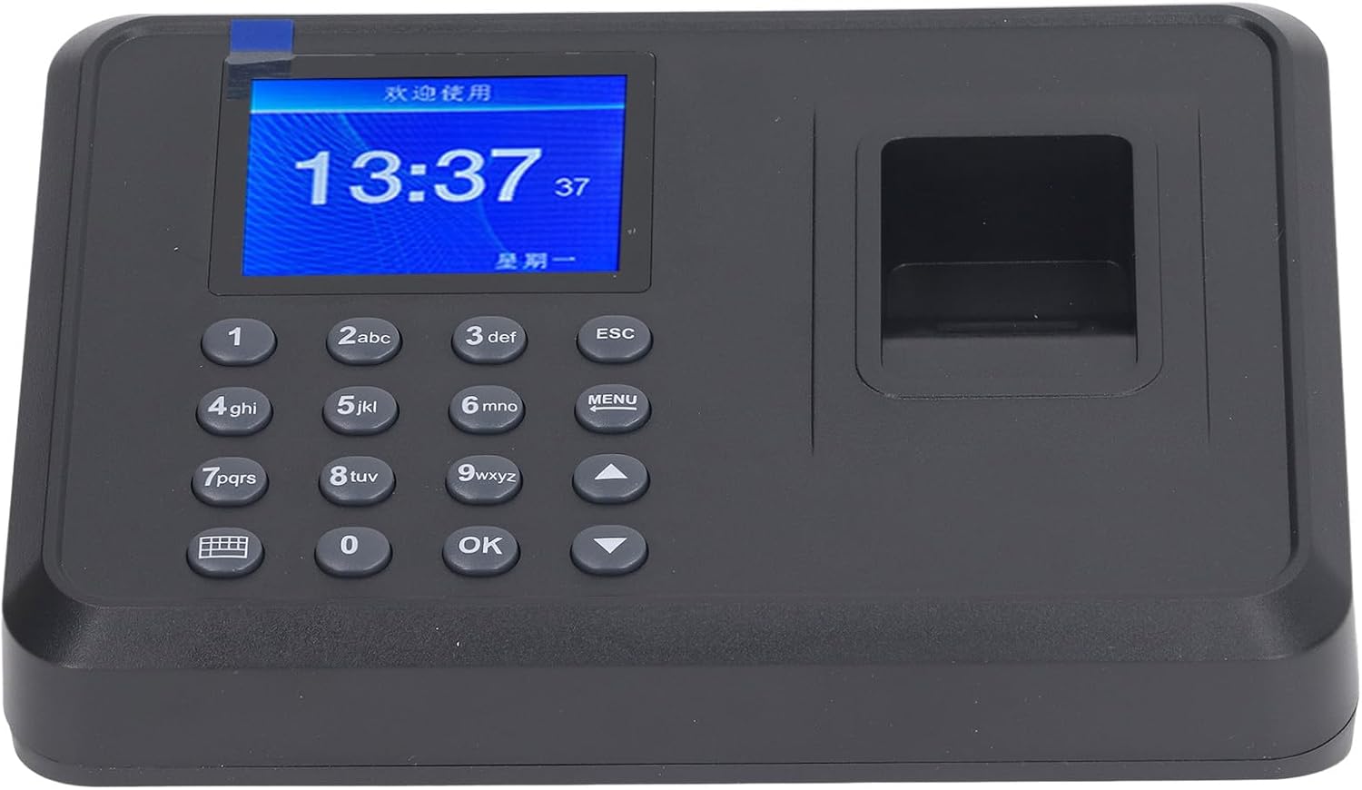 Time Clock Recorder, Wide Use Fast Recognition Fingerprint