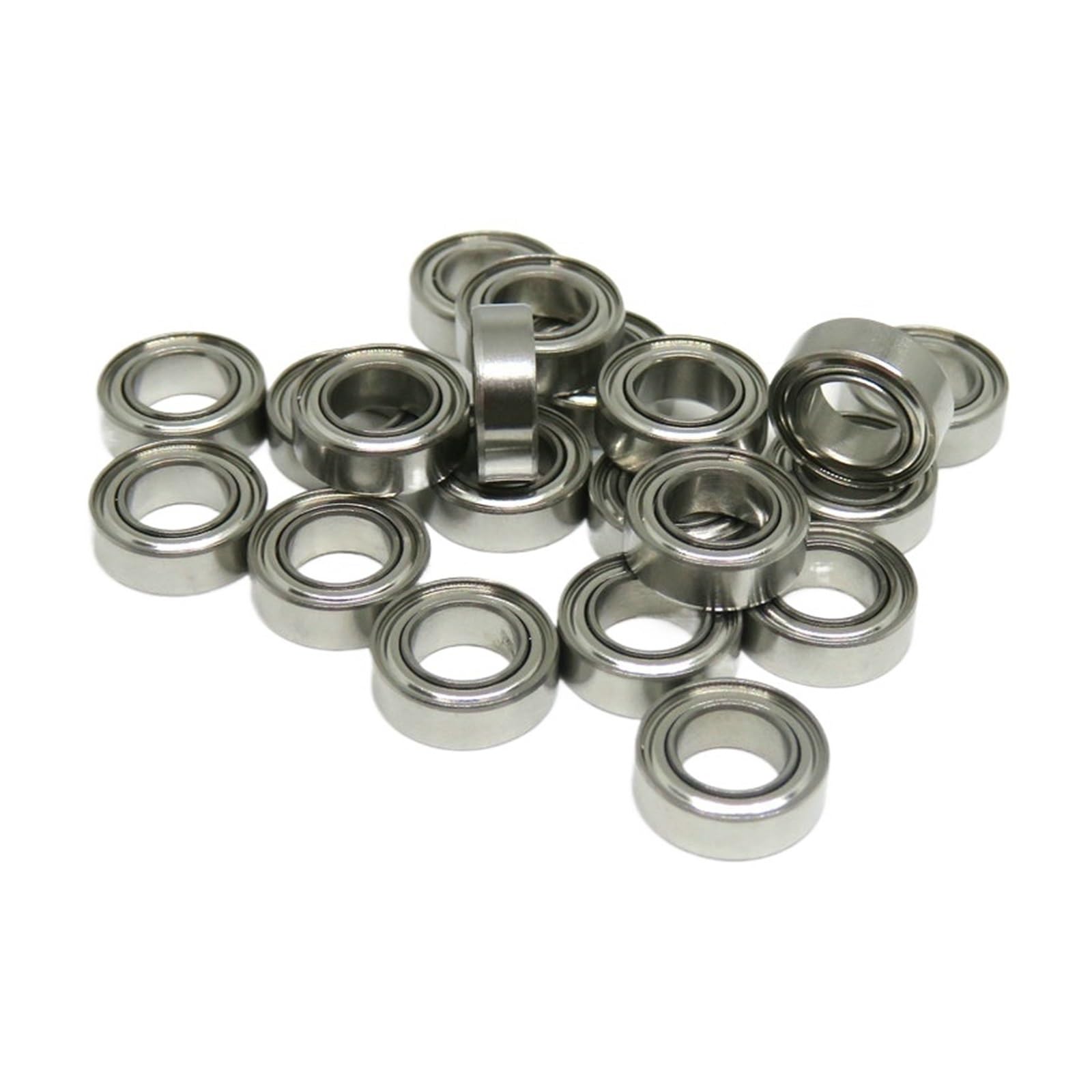 10 rodamientos de bolas de cerámica híbridos Si3N4 de acero inoxidable SMR63ZZ CB ABEC7 de 3 x 6 x 2,5 mm(SMR115C-ZZ 5x11x4mm)