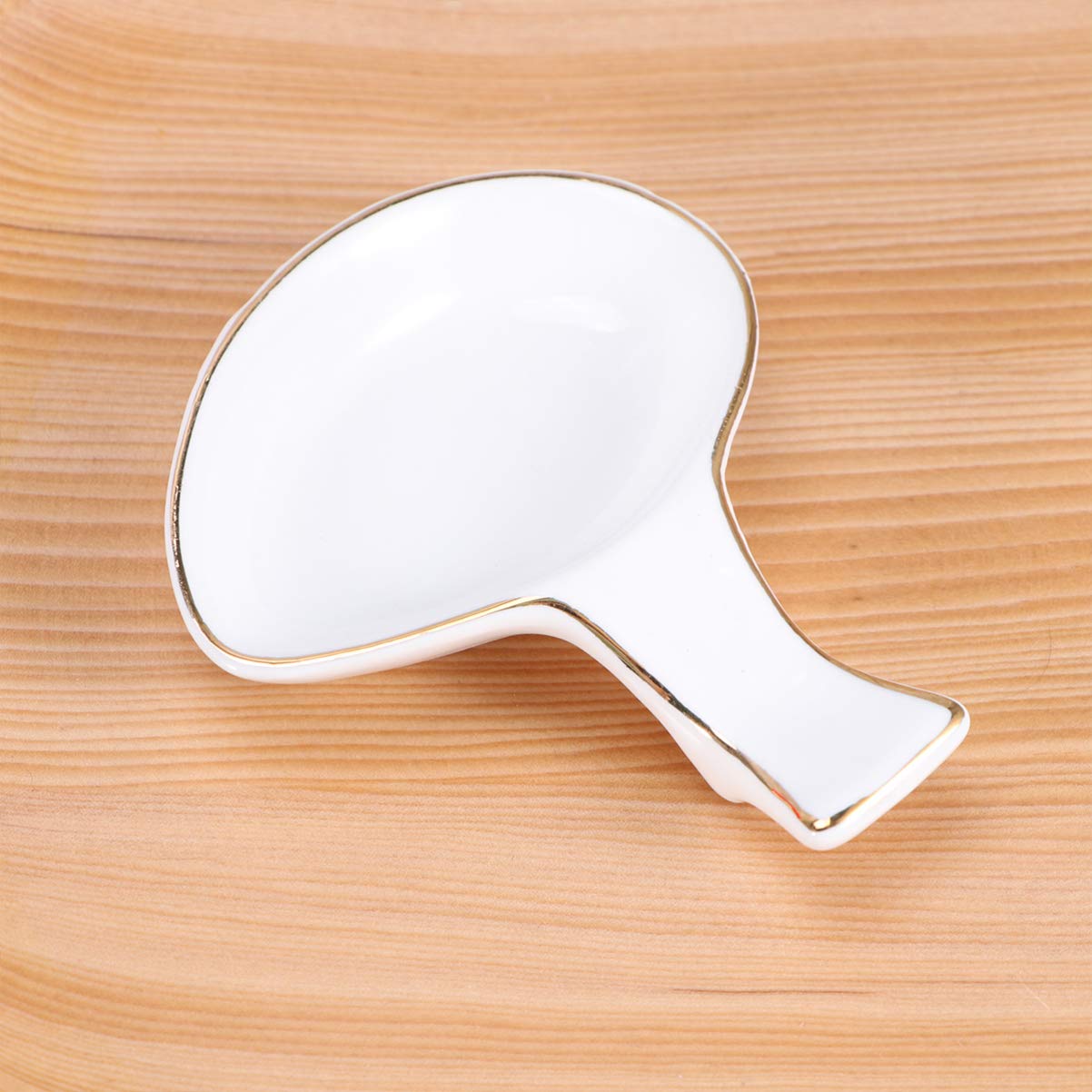 Lot de 2 supports de baguettes en céramique pour bols à tremper japonais, décoration élégante de restaurant, parfait pour les mariages et les occasions spéciales