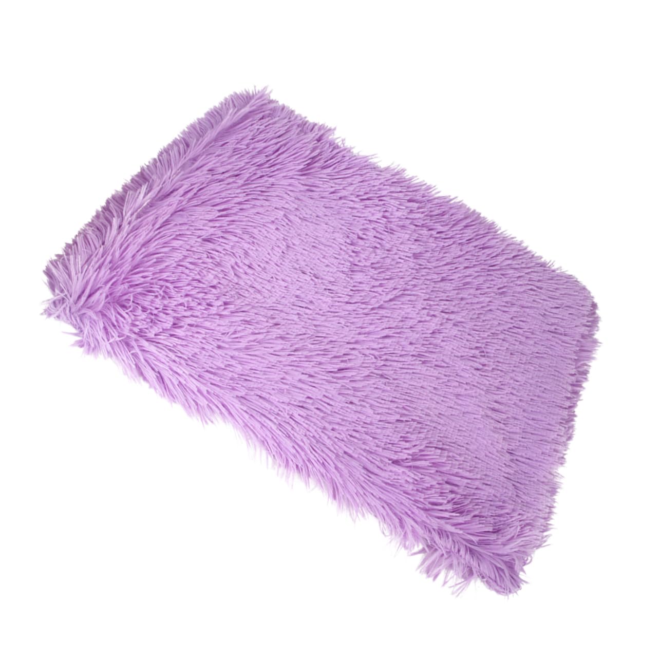 Garneck Pet Bed Blanket Thickened Plush Dog Cushion for Winter Dual Sided Mat for Cats and Dogs Easy to Lightweight Purple S