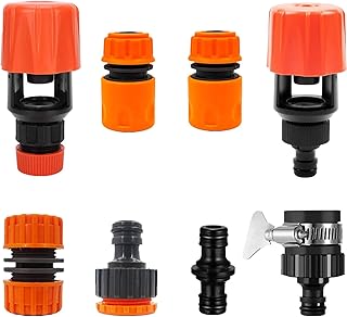 CZSYZCZS Adjustable Indoor kitchen Mixer Tap Hose Connector Set Universal Water Tap to Garden Adapter Quick Fitting Connectors Mixer Kitchen Bath Tap Adapter Indoor Outdoor