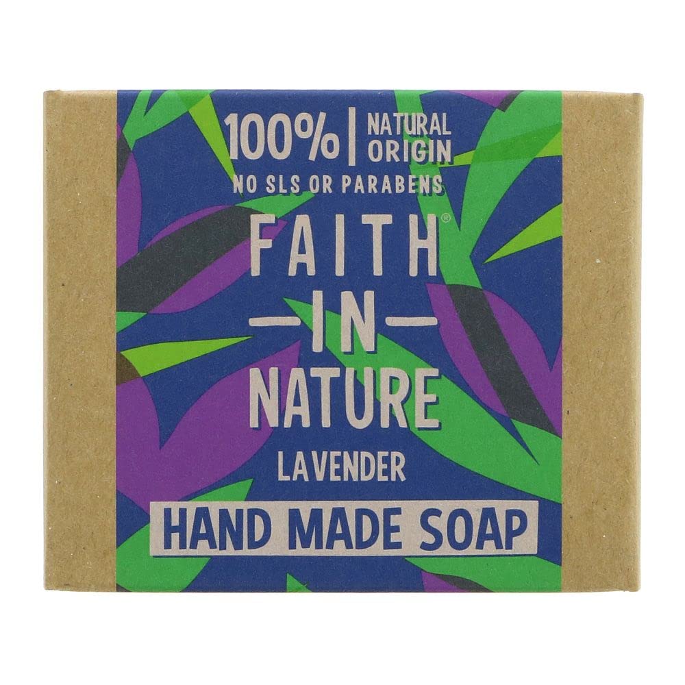 6 Pack of Faith in Nature Lavender Pure Veg Soap 100 g