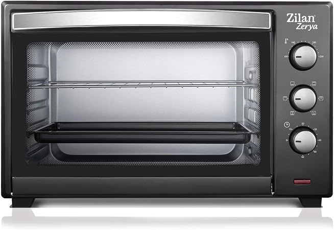 Zilan, Forno elettrico ZERYA, 45 l, multifunzione, programmabile 230°,  timer 60 min, spegnimento automatico, 2000 W : Amazon.it: Casa e cucina