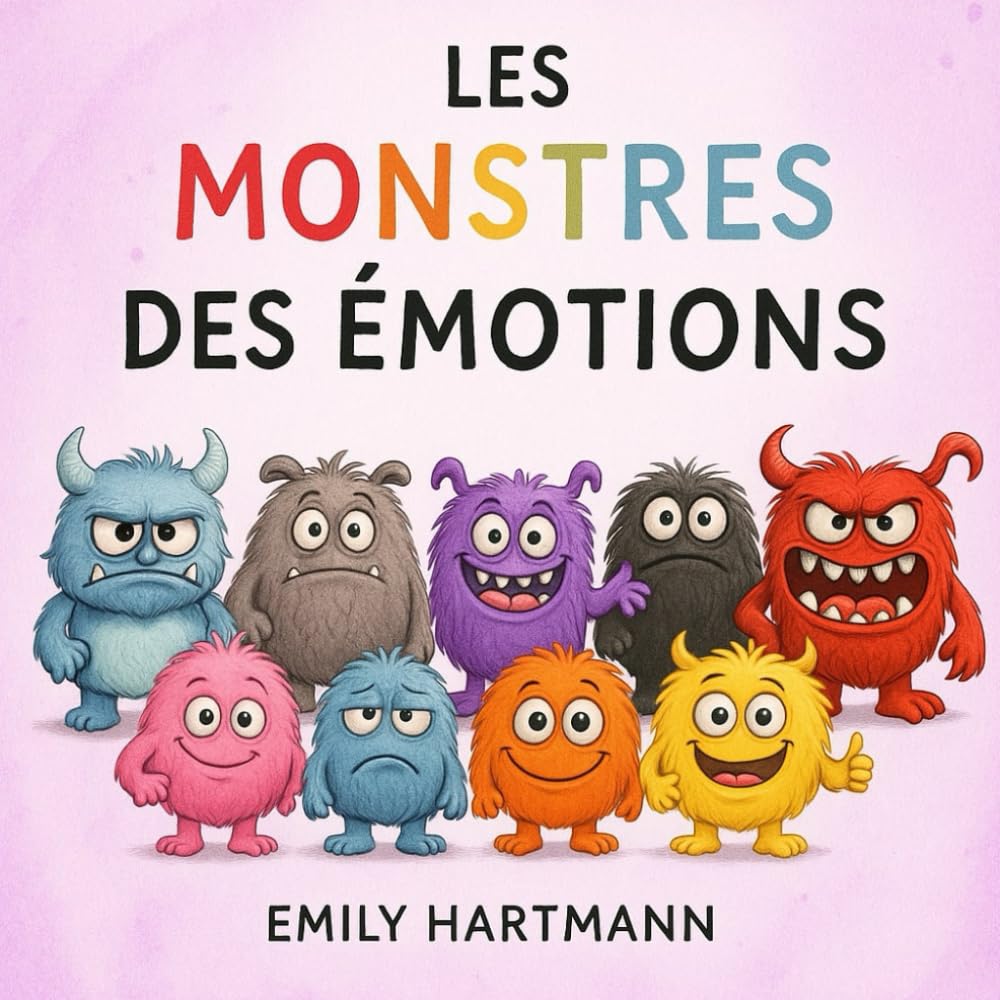 Les Monstres des Émotions: Livre pour Enfants sur les Émotions et les Sentiments, Enfants d'Âge Préscolaire 3-5 Ans (Emotional Regulation)