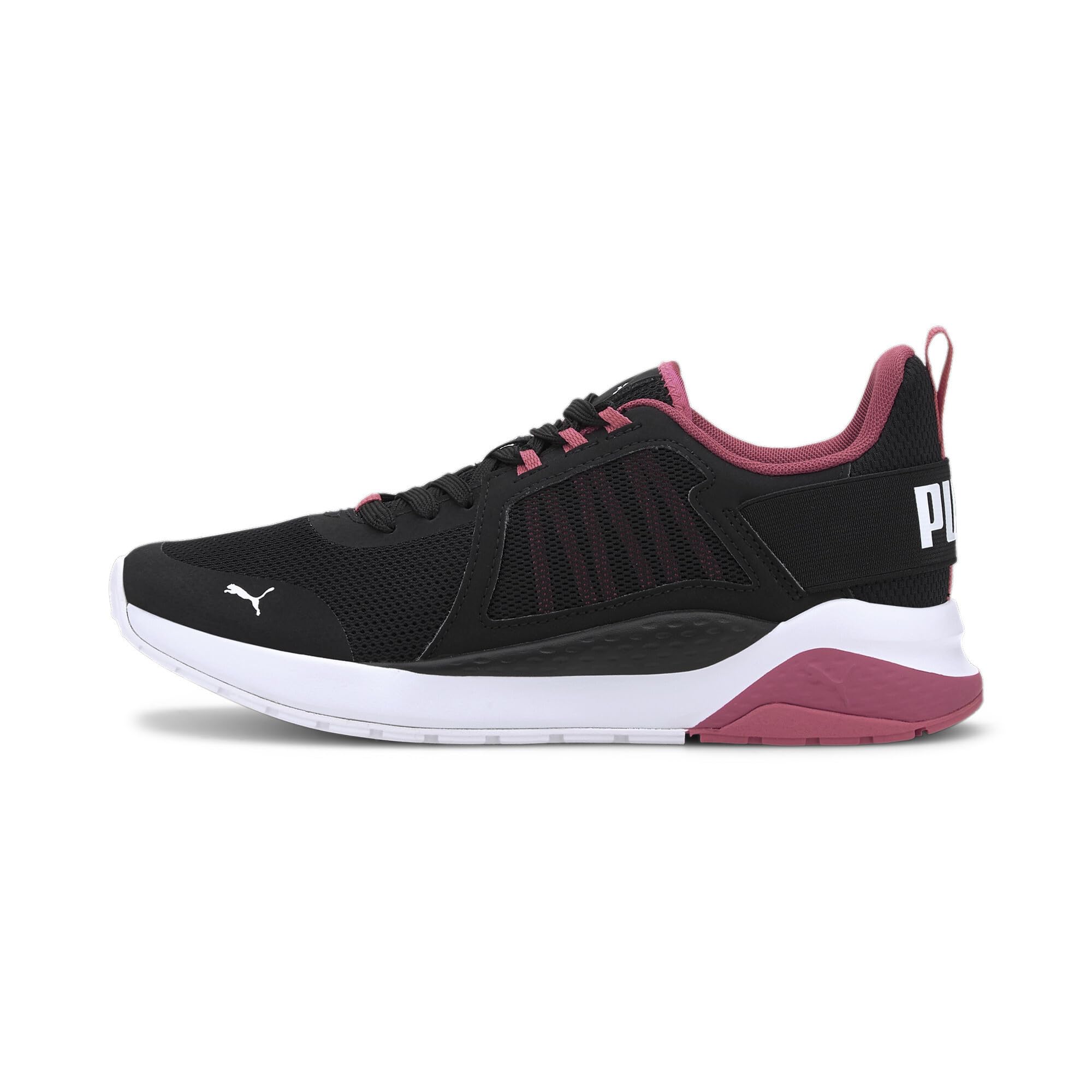 Puma Unisex Adult Anzarun Black-Glowing Pink White Sneaker-4 Kids UK (37113113) (B081QM82V1) Amazon Price History, Amazon Price Tracker
