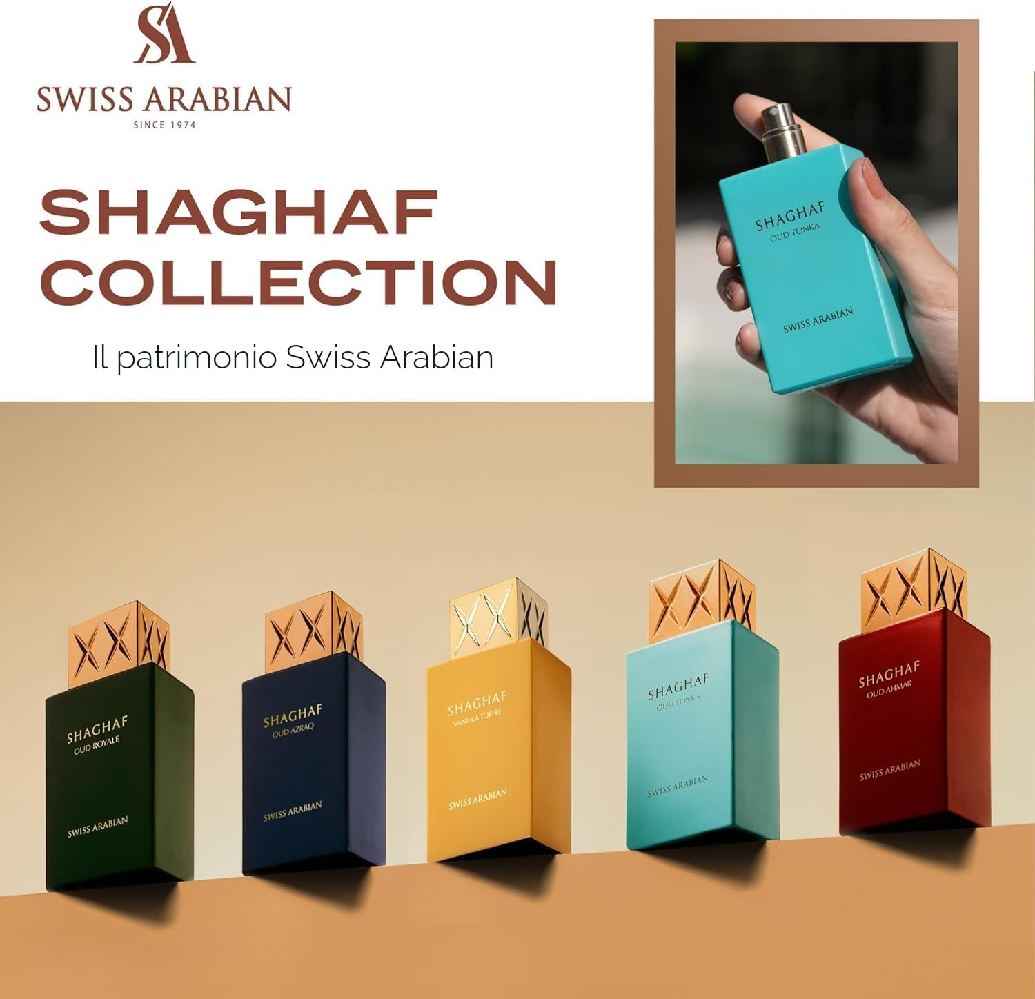SHAGHAF OUD TONKA - EAU DE PARFUM 75ML