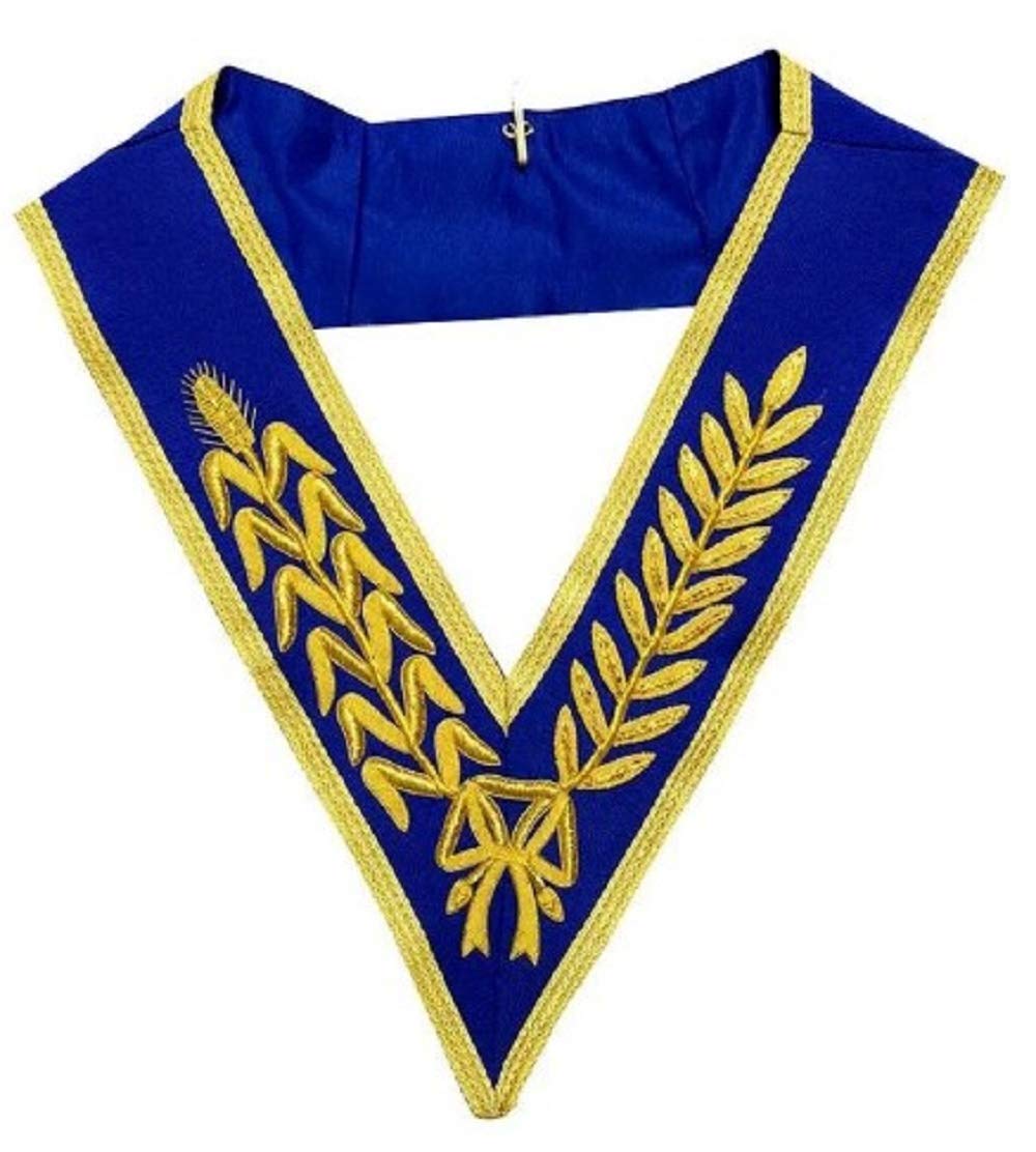 Masonic Regalia Grand Rank - Collare completo, 4 inches, Nastro, gancio
