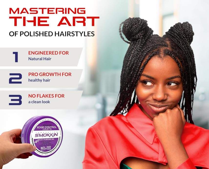 SMOKKI'N 4-IN-1 MULTI PURPOSE HAIR WAX VIOLETTA-PURPLE 175 ML