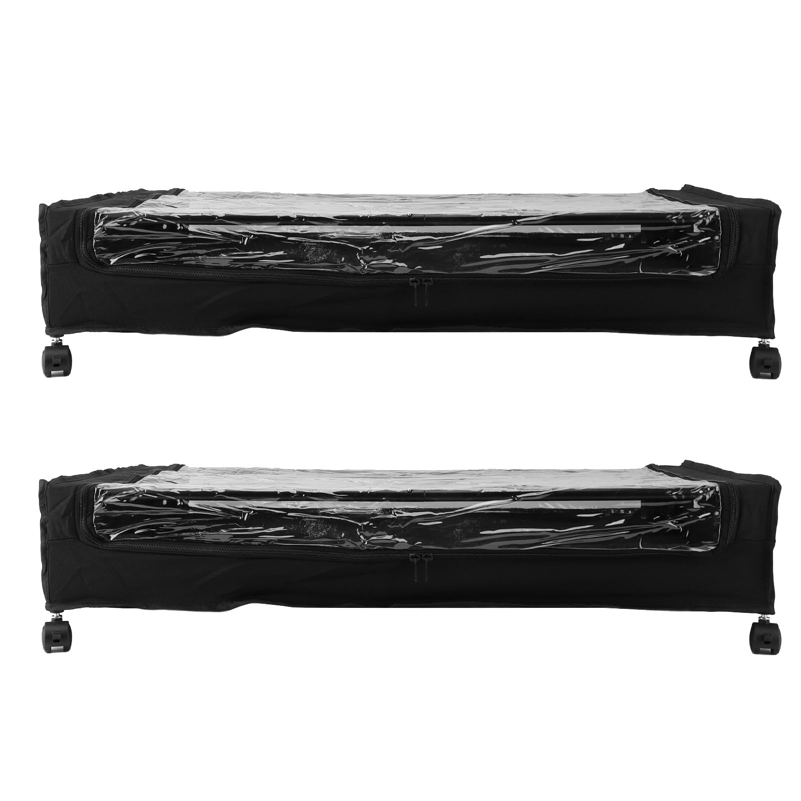 Contenitore Rotolabile Sotto il Letto, Compatto Salvaspazio (2 set)