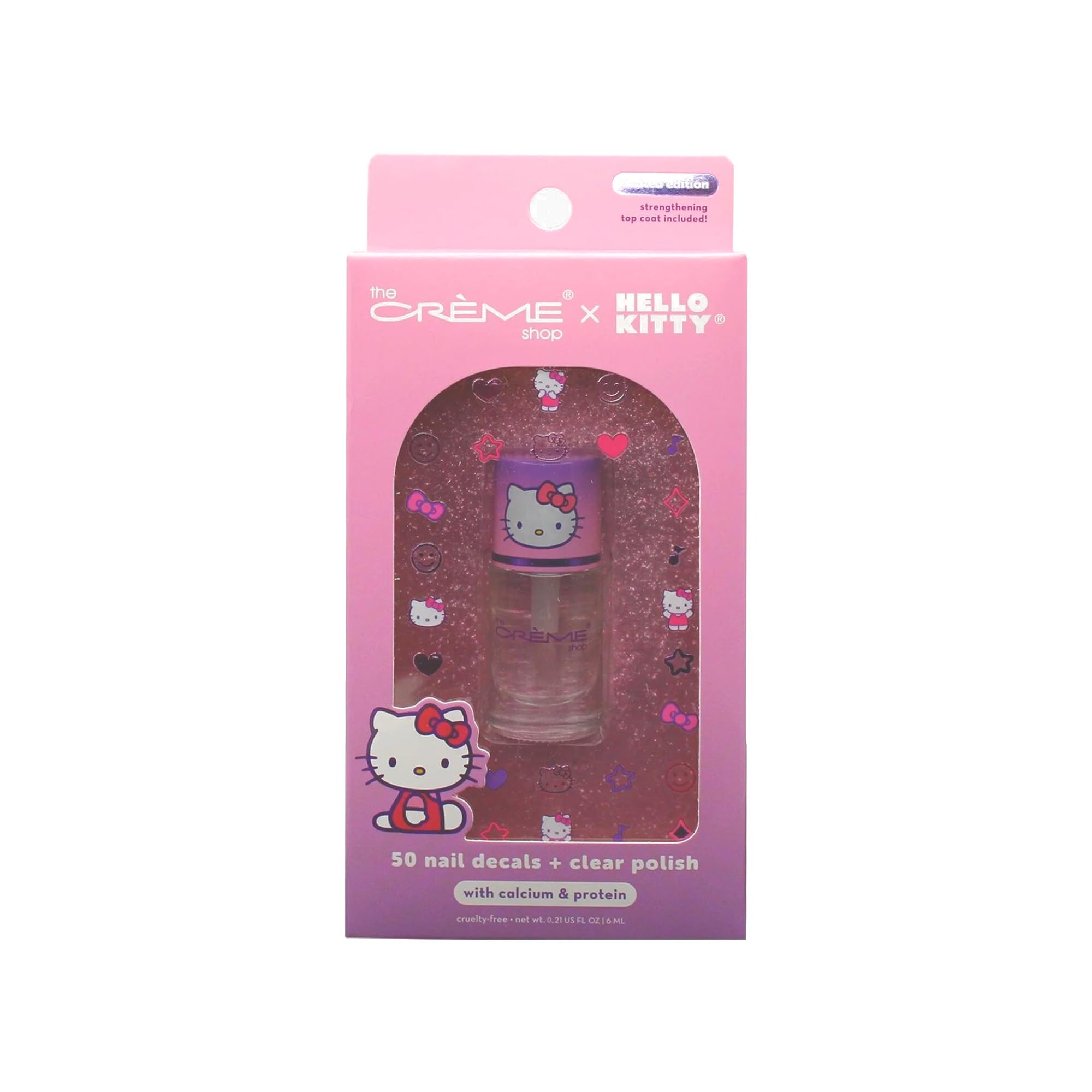 Amazon.com: The Crème Shop X Hello Kitty (Purple) 50 Nail Decals +
