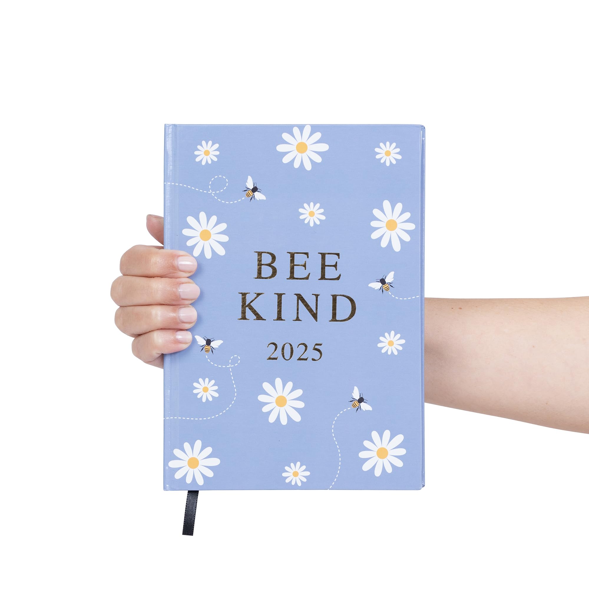 2027 Diary A5 Week to View, Charming and Stylish Design Hardback Planner with Ribbon Bookmark - Image 2