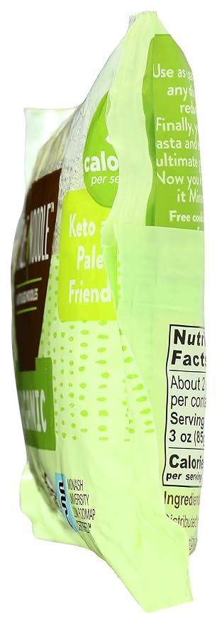 Fideos Miracle Noodle Espagueti Shirataki Orgánico Sin Gluten Keto 7 oz miniatura 7