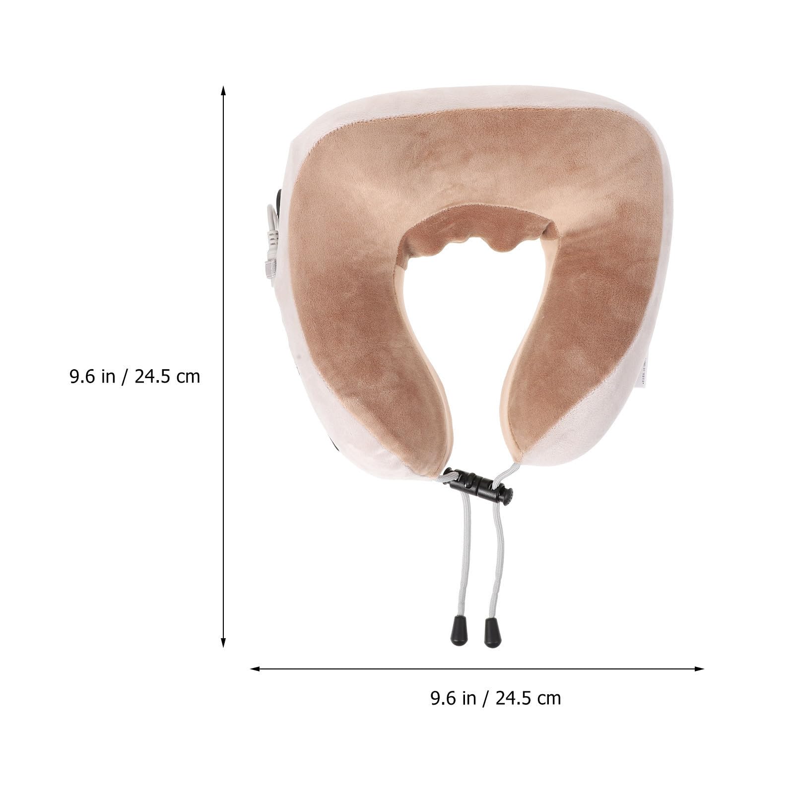 Nackenmassagegerät mit Heizung und Vibration, Ergonomisches Massagekissen