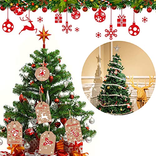 Evance 2 pcs Nastri Natalizi + 100 pcs Natalizi