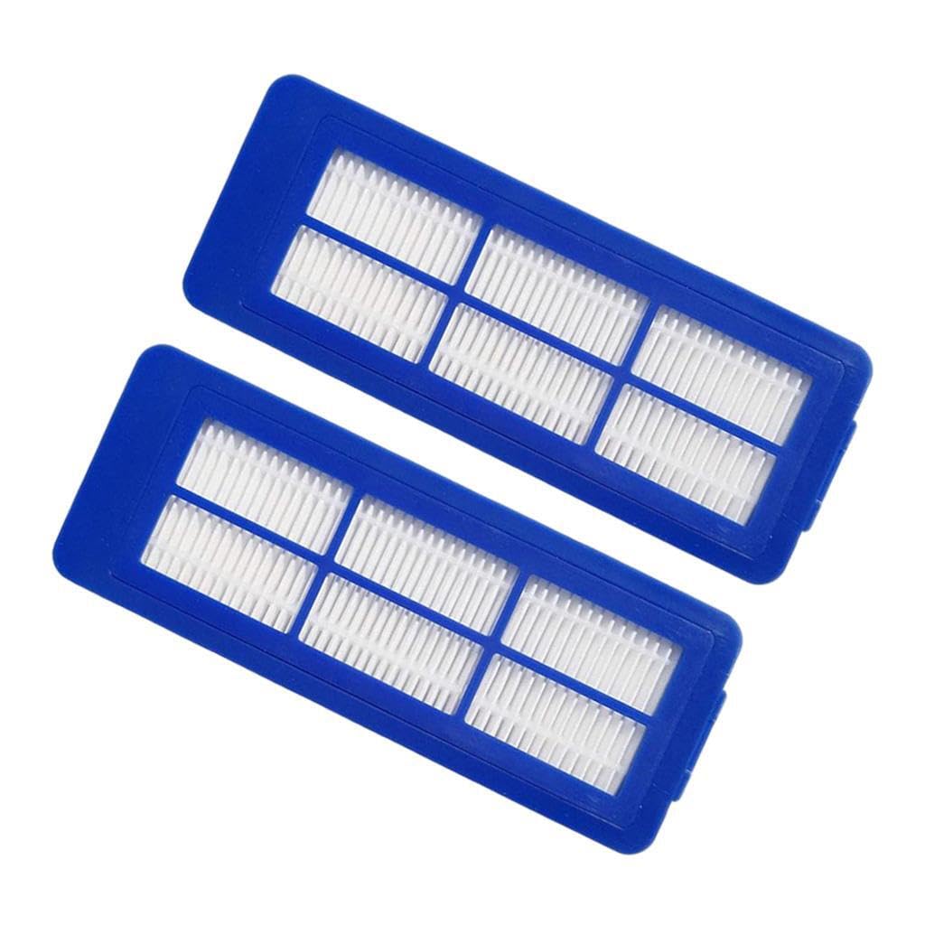 PIXZCSA Optimal Cleaning Results Vacuum Cleaner Filters 2pcs Replacement Parts Easy Install Durable For Robotic Cleaners Plastic Vacuum Cleaner Filters Replacement Filter