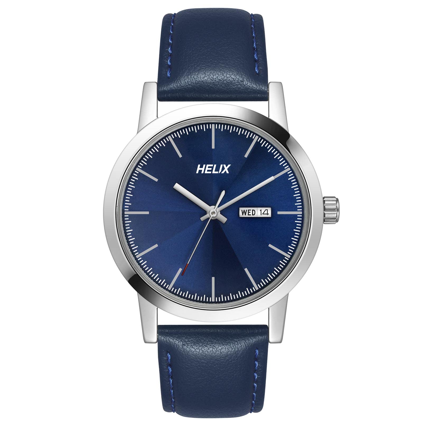 Helix Multifunction Analog Blue Dial Mens Watch - TW047HG01 (B0BQY58STM) Amazon Price History, Amazon Price Tracker