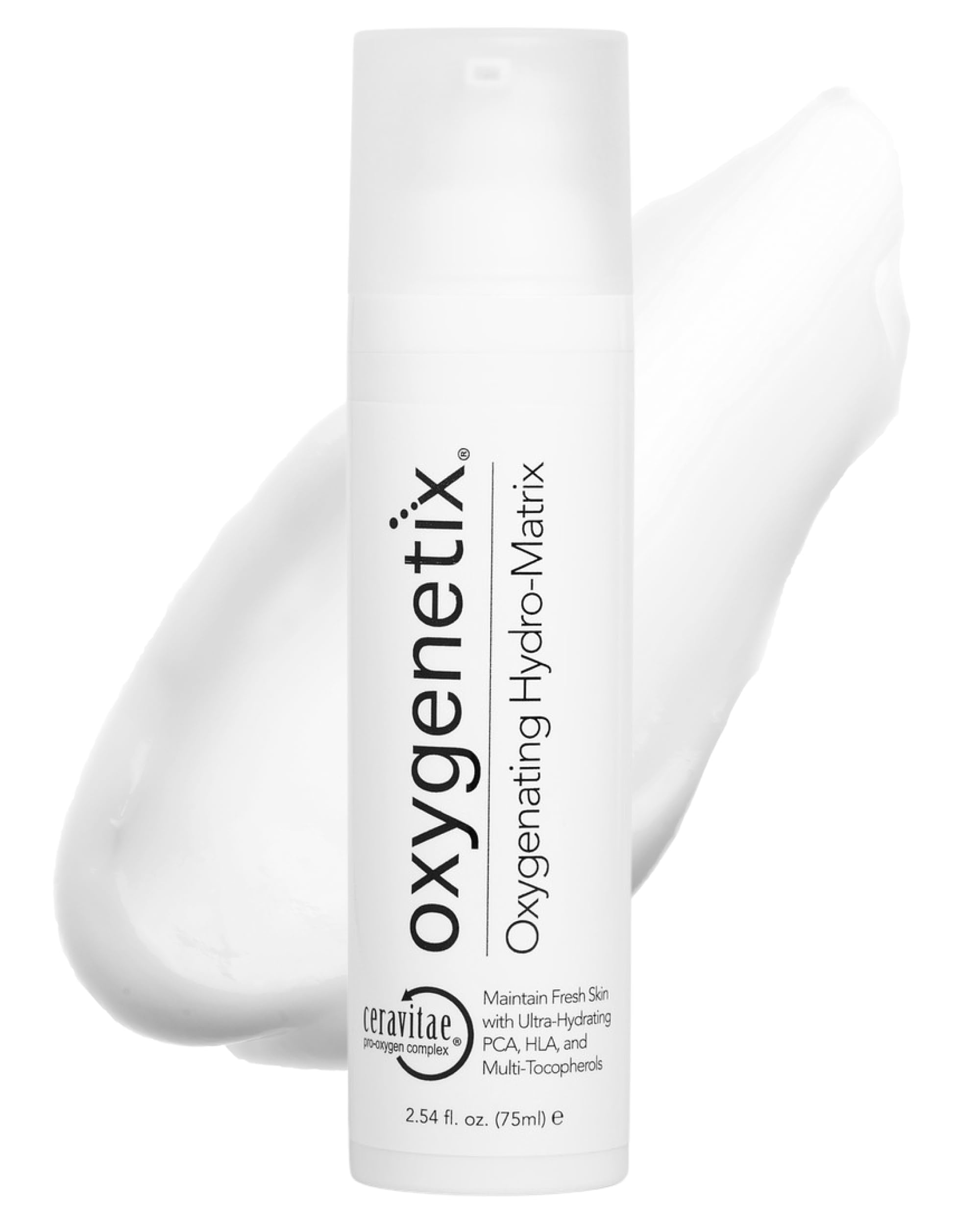 Oxygenetix Oxygenating Hydro-Matrix | Lightweight Aloe-Based Face Moisturizer with Hyaluronic Acid for Sensitive, Dry, or Compromised Skin