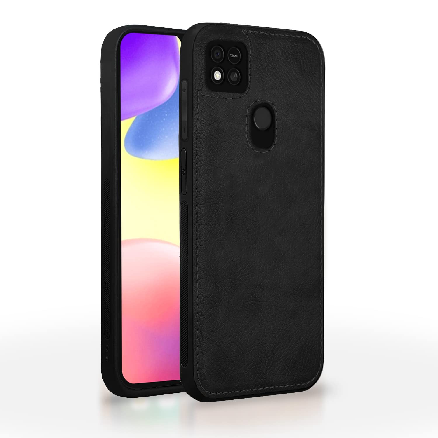 Pikkme Mi Redmi 10A / Redmi 9 / 9C / 9 Activ Back Cover | Flexible Pu Leather | Full Camera Protection | Raised Edges | Super Soft-Touch | Bumper Case for Mi Redmi 10A / Redmi 9 / 9C / 9 Activ (Black) (B0BR5F8DNZ) Amazon Price History, Amazon Price Tracker