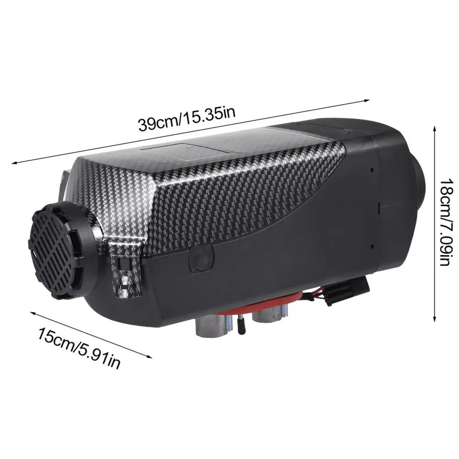 Nagrzewnica postojowa Ogrzewacz Postojowy 12V/24V Diesel 8KW, Cichy, Do Samochodów Ciężarowych, Przyczep, Łodzi, Kamperów, Pasujący Do Websato Eberspacher samochodowy(8KW 12V)
