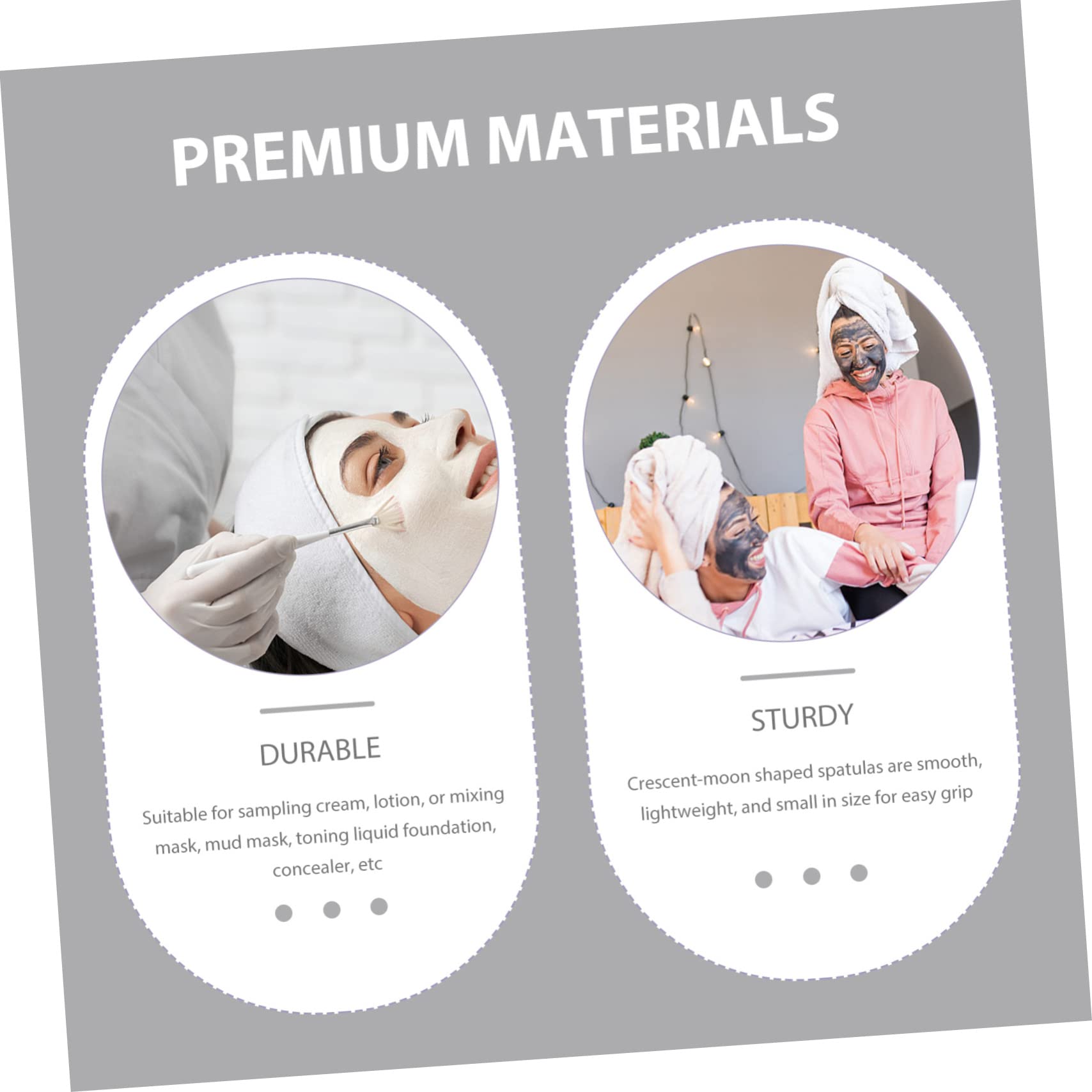 MAGICLULU 160 Piezas Cuchara suministro de maquillaje crema de mantequilla espátulas de máscara herramientas de ayuda de belleza bulto cosmético herramienta auxiliar páginas