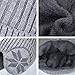 Winter Knitted Beanie Hat with Earflap for Men & Women, Warm, Soft, Cozy & Fashionable (US, Alpha, One Size, White)