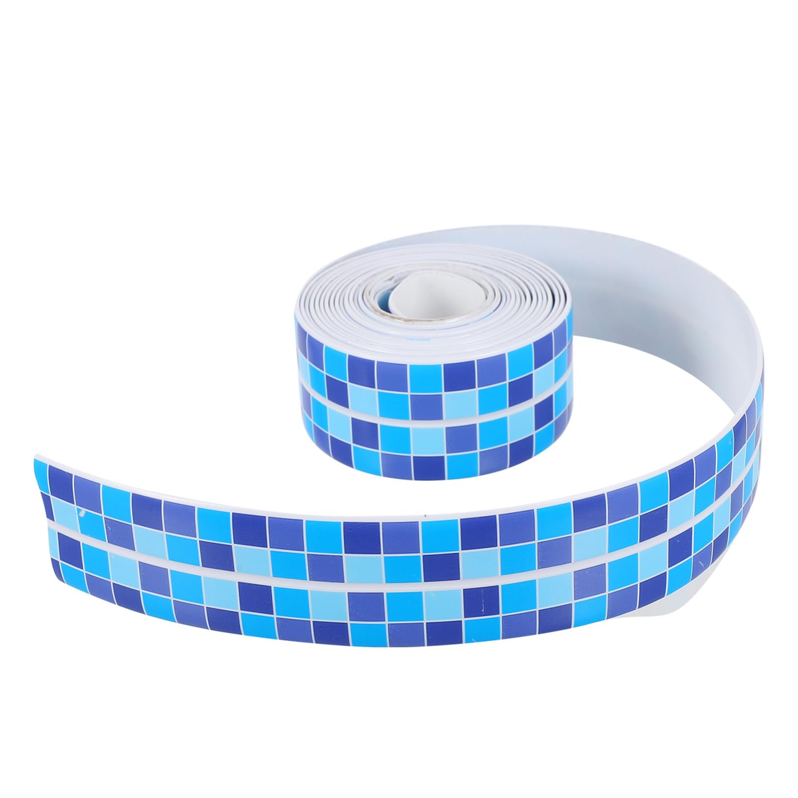 SOLUSTRE Caulking Tape for Bathtub and Sink 1 Roll Black Self-Adhesive No Corner Collision Easy Application