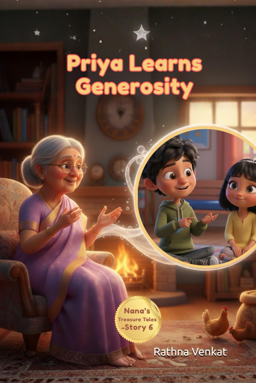 Priya Learns Generosity: A Nana’s Treasure Tales Story About Giving What You Can