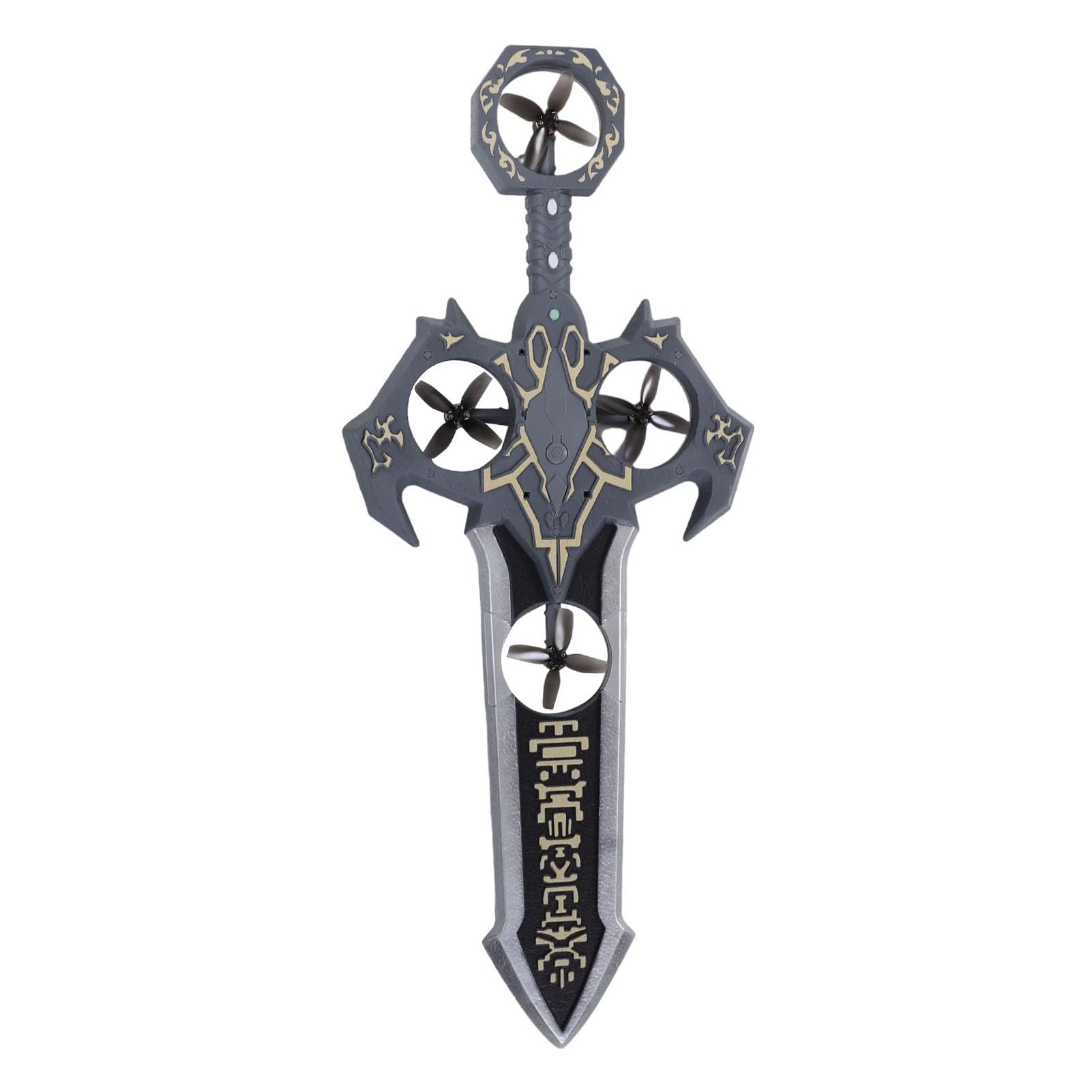 VGEBY Avión de Espada Voladora, Dron Acrobático Remoto con Control de Gestos con Luces LED para Juguete, Vuelo Interior y Exterior (GOLD)