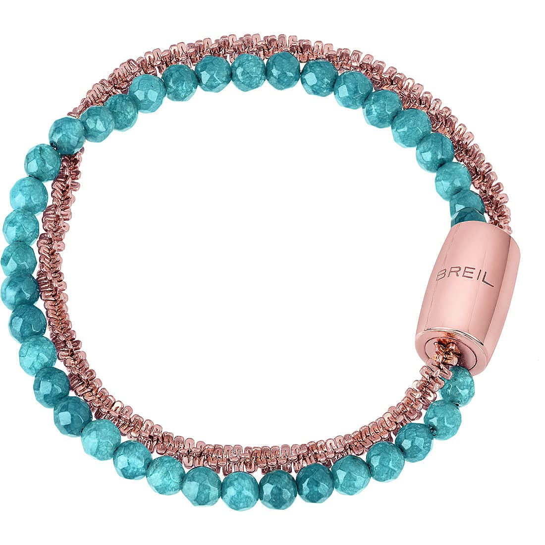 Breil, Bracciale Donna in Acciaio, Pietre Naturali | Collezione MAGNETICA SYSTEM, Bracciale, Dimensione 19,5 cm, Gioiello idee regalo donna