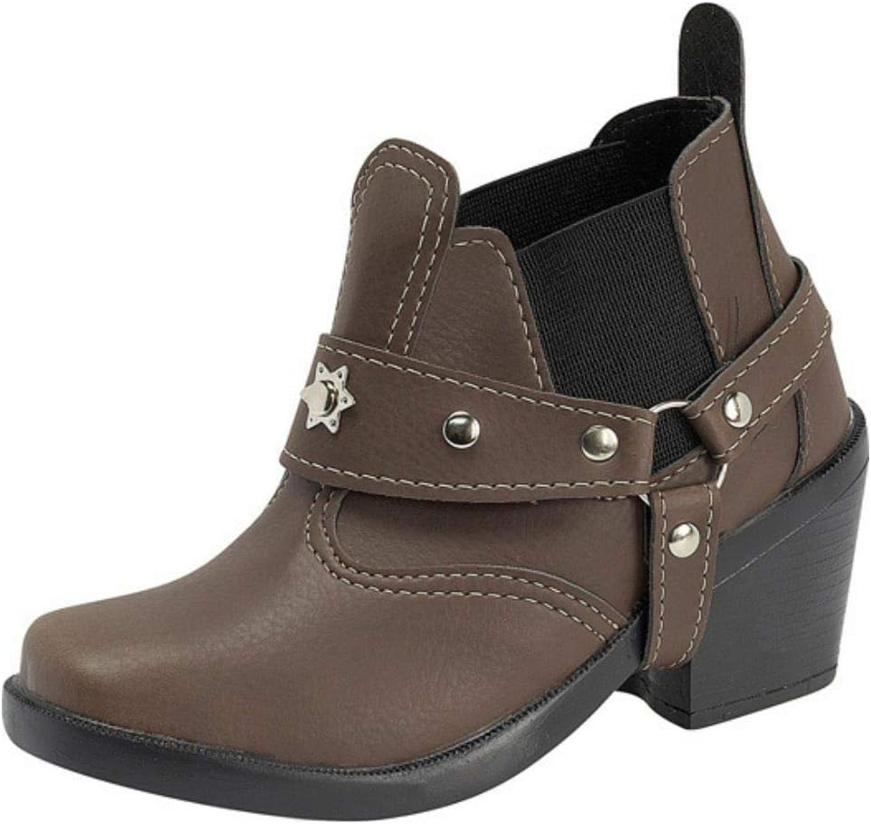 Bota Country Infantil Menino Detalhe Espora Marrom em promoção! Veja a oferta e mais achadinhos de Botas & Galochas Infantis Hoje é o melhor dia para comprar Bota Country Infantil Menino Detalhe Espora Marrom com aquele preço maroto! Promoção! Aproveite a oferta!