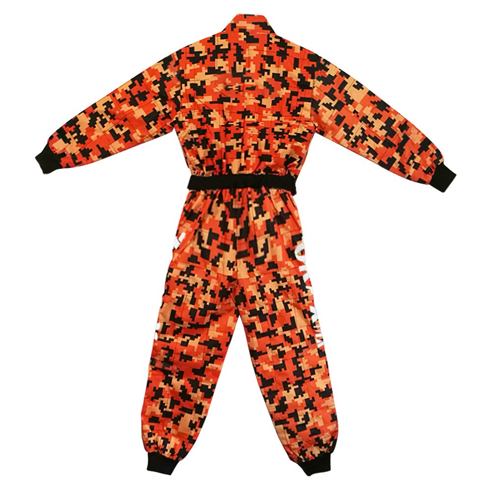 Zorax Interior suave/exterior duradero CUB Niños Motocross CAMO Traje Niños Moto Motocicleta Ropa de carrera Niño ATV Karting Traje General