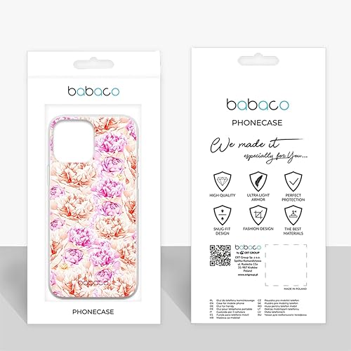 Miniatura 10 de BABACO ERT Group - Funda de teléfono móvil para Xiaomi REDMI Note 1010S original y con licencia oficial de flores 017 adaptada óptimamente a la