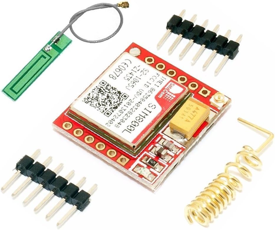 ARCELI Smallest SIM800L GPRS GSM Breakout Module Quad-band 850/900/1800/1900MHz SIM Card Slot Onboard With Antenna 3.7~4.2V