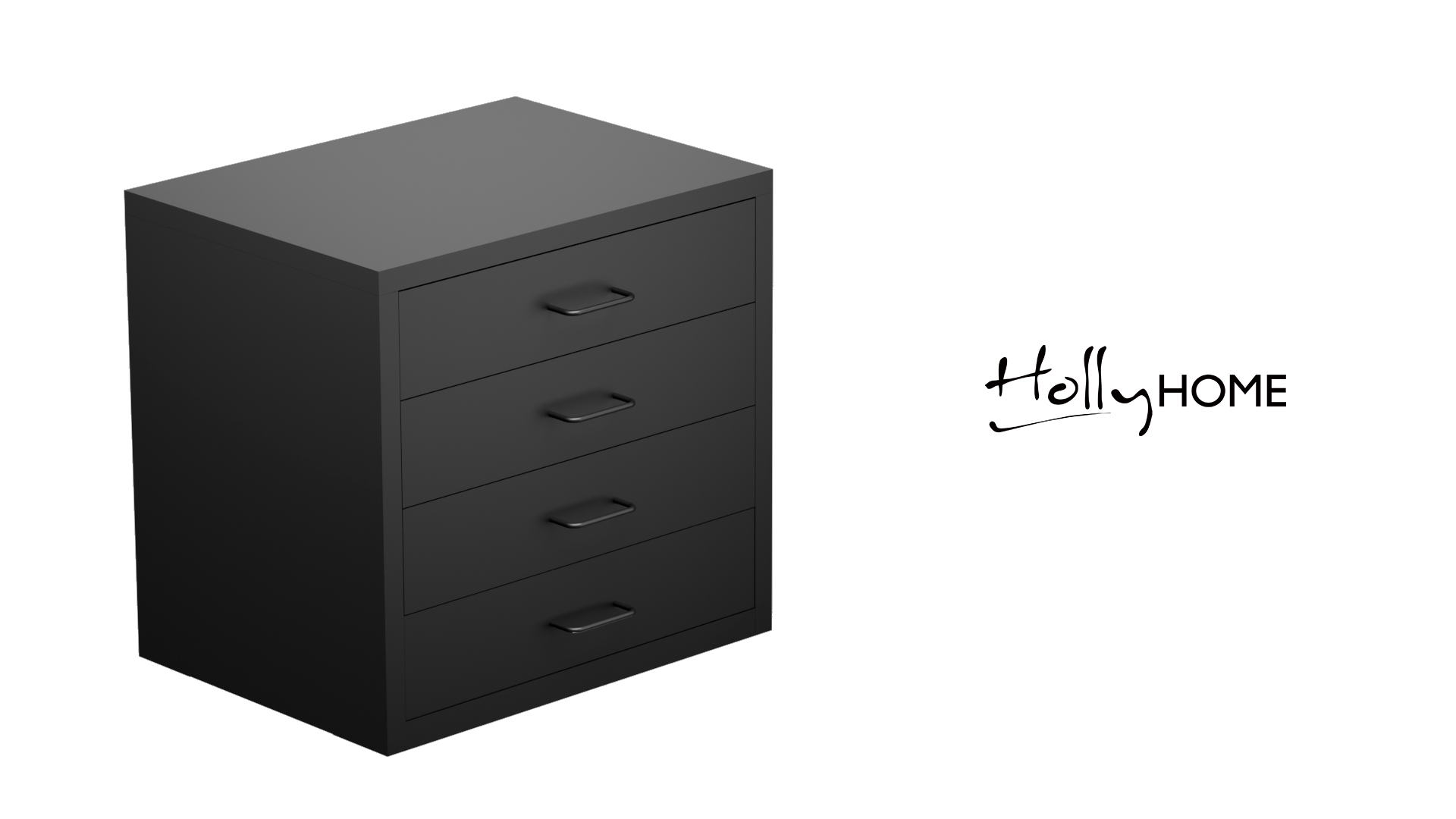 Armadietto Con 4 Cassetti Per Scrivania - Organizer Metallico Bianco Per Ufficio O Casa - Foto 8