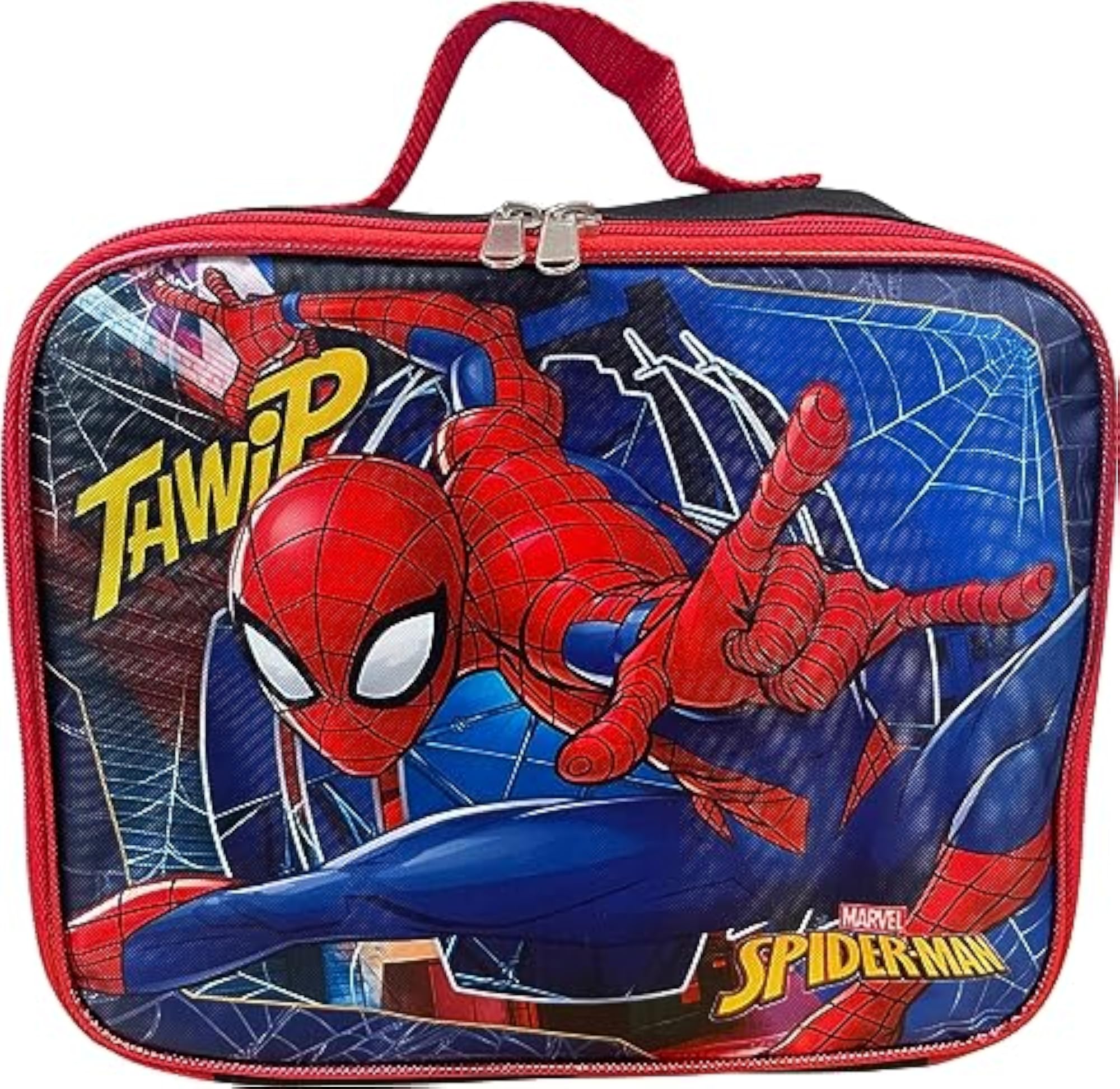 Spiderman Boy's Backpack with Lunch Box Set