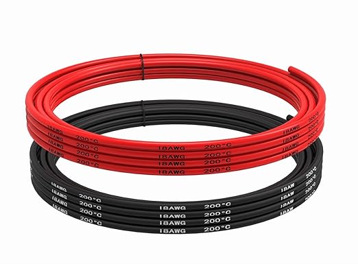 TUOFENG AWG 8 Gauge Silicone Soft Flexible Electrical Wire Tinned Copper Wire High Temperature Resistance Wire