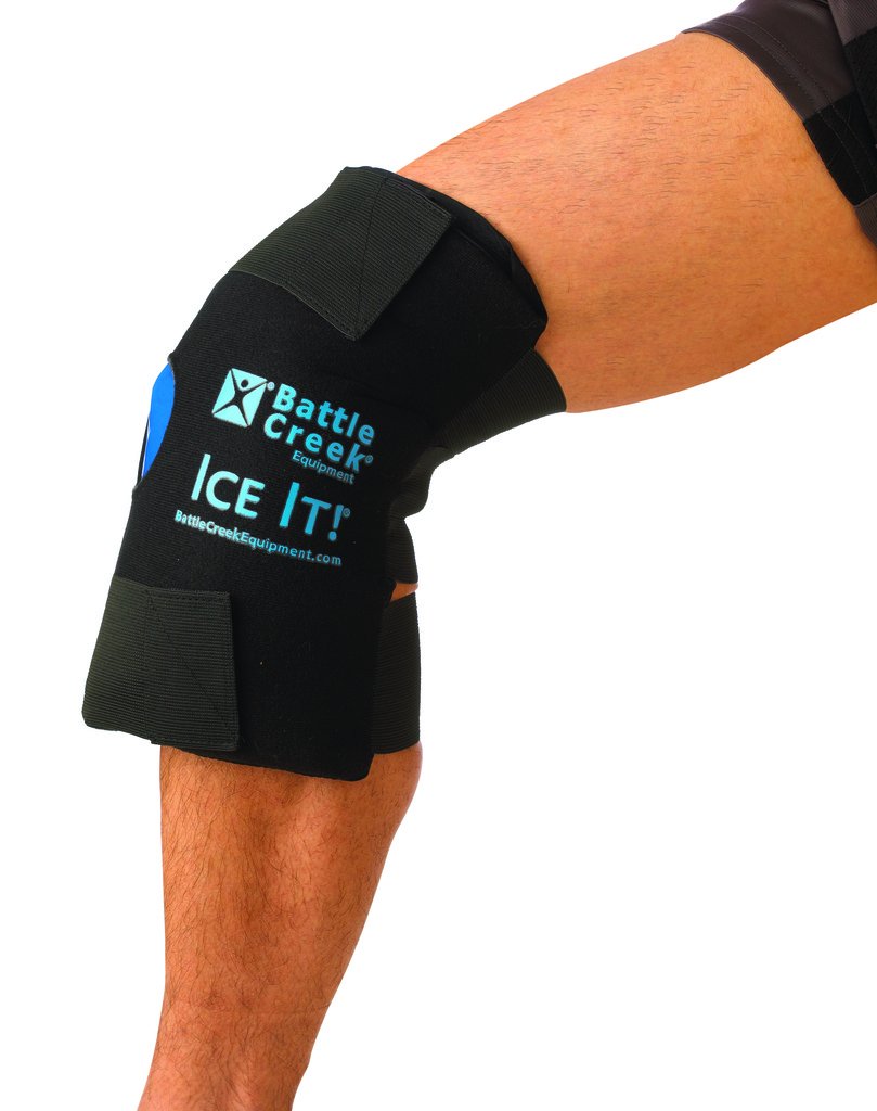 Cold & Hot Therapy System Ice Pack Wrap - Ice It MaxCOMFORT (Knee (512) Ideal for Pain Relief, Recovery from Physical Activity, and Every Day use. - from Battle Creek Equipment