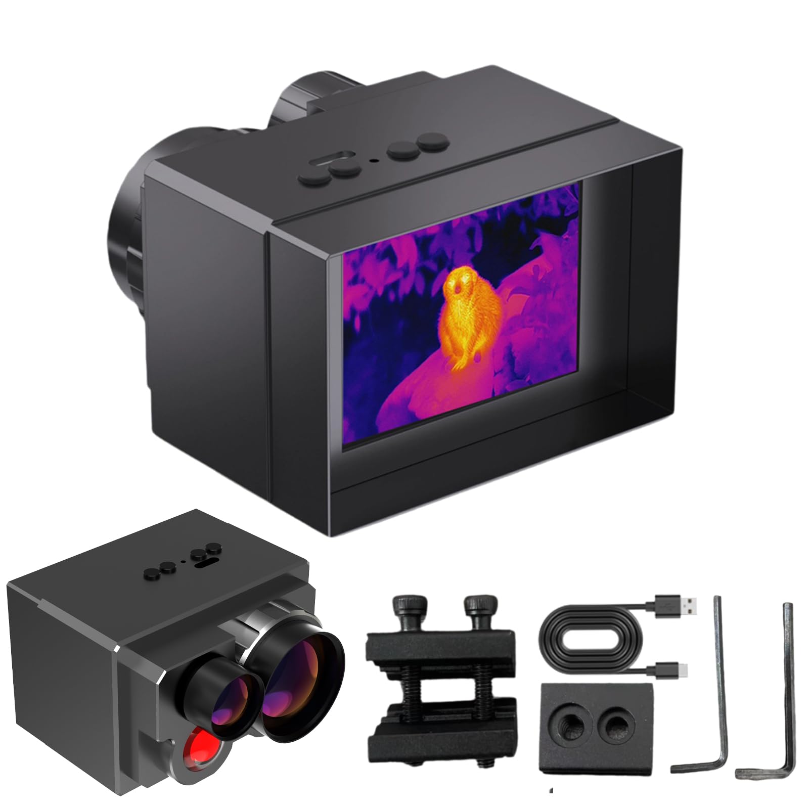 Amazon.com: WGFXYBFY 4K HD Night Vision Thermal Imager, 296x192