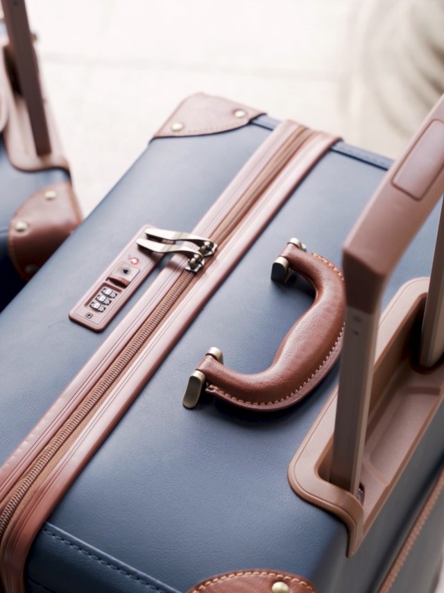 Watch NZBZ Luxury Vintage Suitcase Set ﹙Navy Blue﹚ on Amazon Live