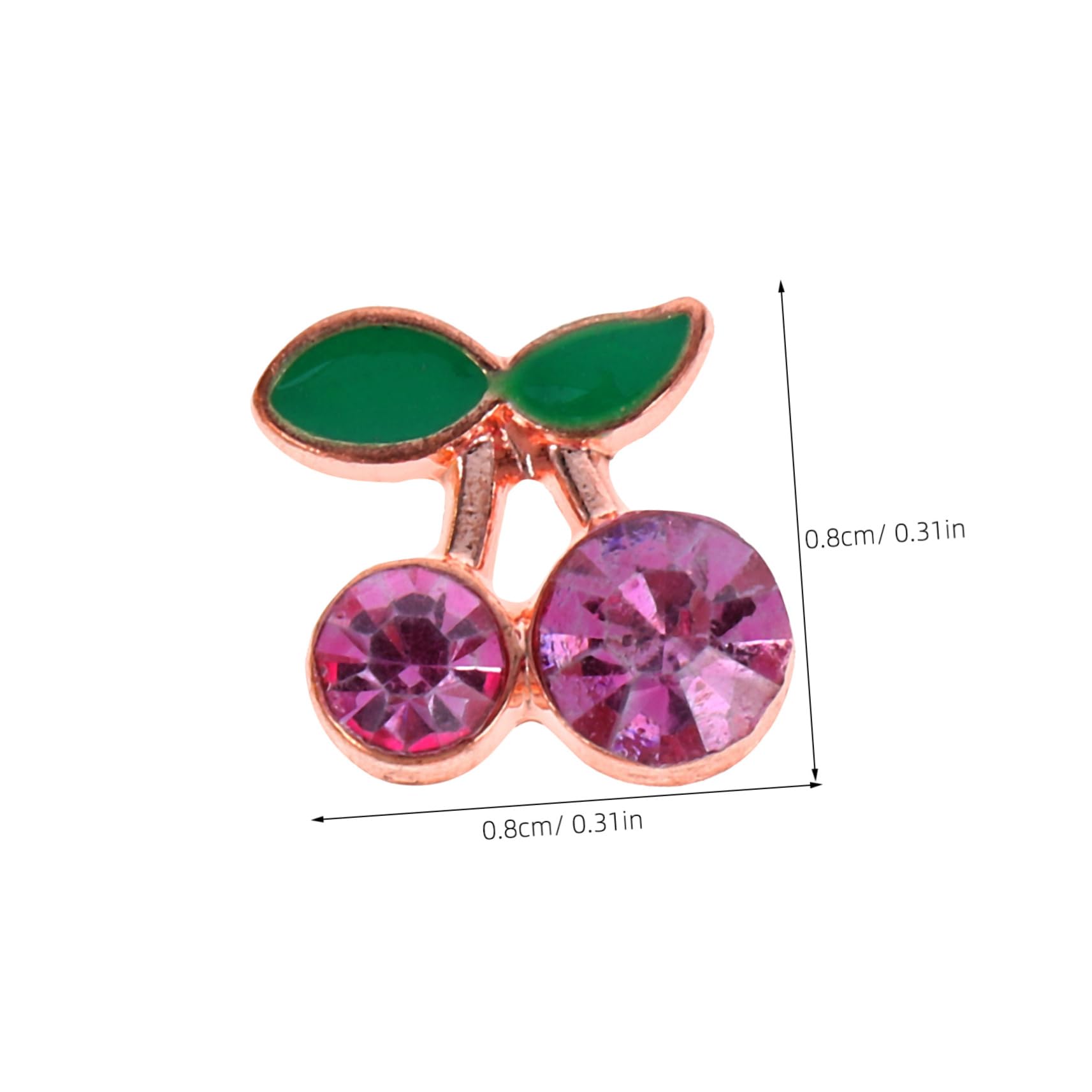 VICASKY 5 Set Charms Per Unghie Decorazioni Per Nail Art E Design Unico E Per Manicure Te Per Unghie Naturali E 32 Pezzi*5