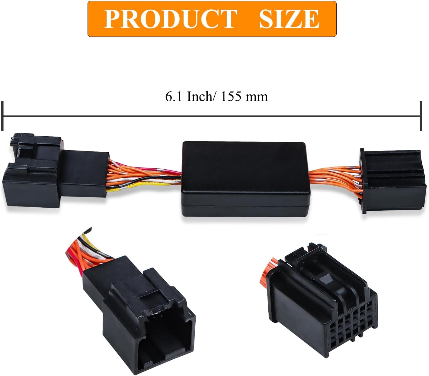 Upgrade Auto Start Stop Eliminator Compatible for Jeep Wrangler JL JLU JT Gladiator Accessories 2018-2023, Car Stop Start Engine System Delete/Disable/Canceller Device Cable (Not fit 4XE)