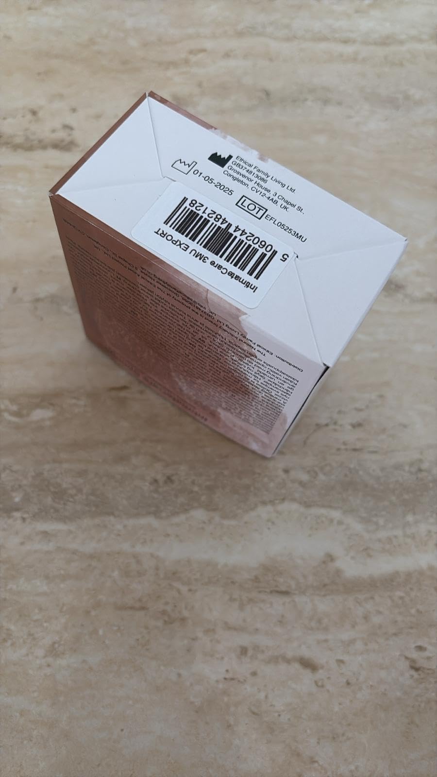 IntimateCare 3x Esponjas Marinas Mediterráneas de 5,5 a 6,5 cm. Calidad Absoluta. Embalaje Libre de Plástico.