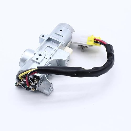 Miniatura 9 de Kit de reparación universal de cilindro de cerradura de puerta con 2 llaves compatible con D22 1997-2006 cilindro de cerradura de puerta de