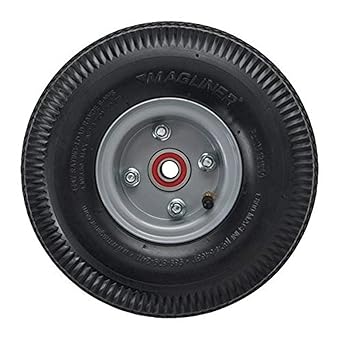 Air Tire 10 x 3.5 Pneumatic Wheel For Magliner Hand Truck 121060